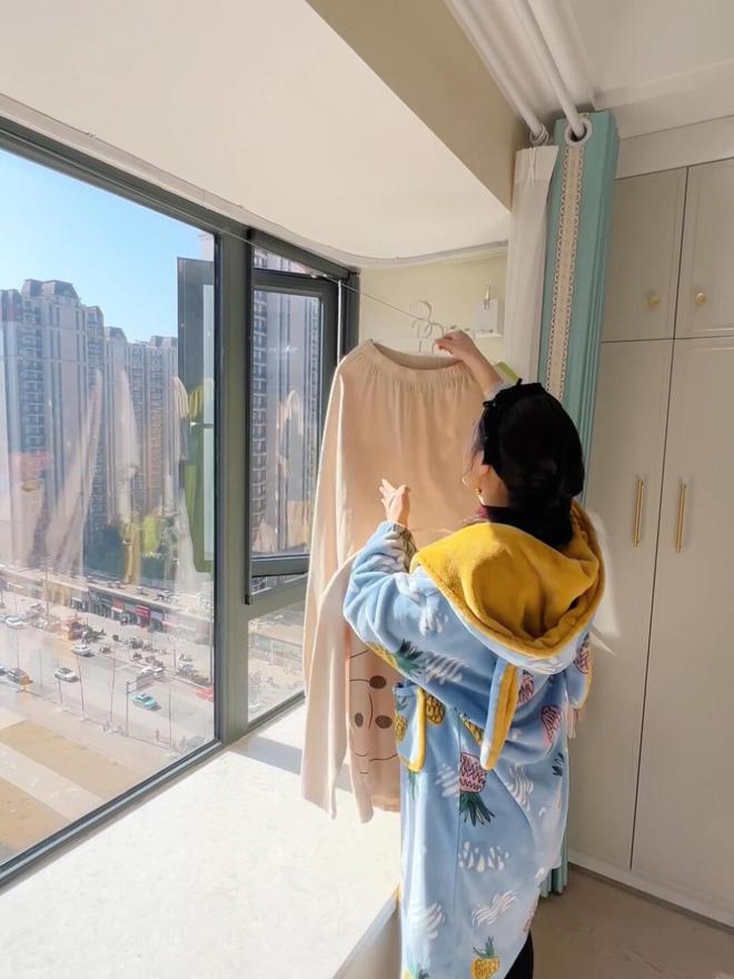晾衣做法太高明了拍给大家瞧瞧快学起来马德里竞技携手K8福建发现一户人家(图10)