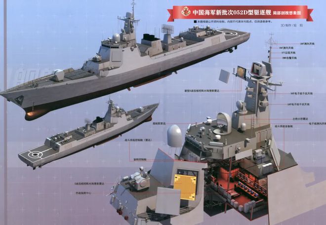 Max版正式亮相中国海军下一代驱逐舰何时亮相？k8凯发马竞赞助央视首次公开！052D型Pro(图8)
