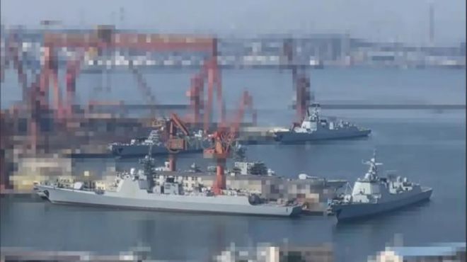 Max版正式亮相中国海军下一代驱逐舰何时亮相？k8凯发马竞赞助央视首次公开！052D型Pro(图10)